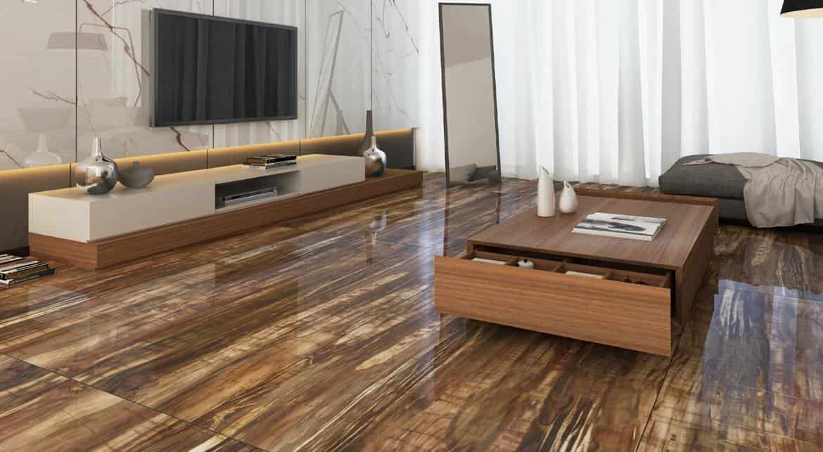 تصویر 2 از سرامیک پرسلان طرح چوب باز آفرینی ارگانیک